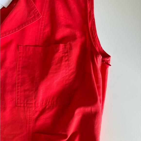 Derek Lam 10 Crosby Santina Mini Sleeveless Ruched Poplin Shirtdress - Picture 11 of 16